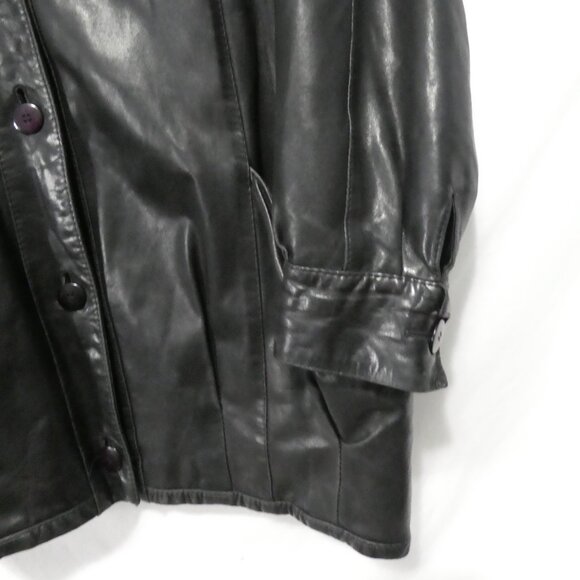 DMD - DITA MARTIN DESIGN | size 12 | Leather Jacket | Made In Canada 🟥🍁🟥 - Picture 9 of 16
